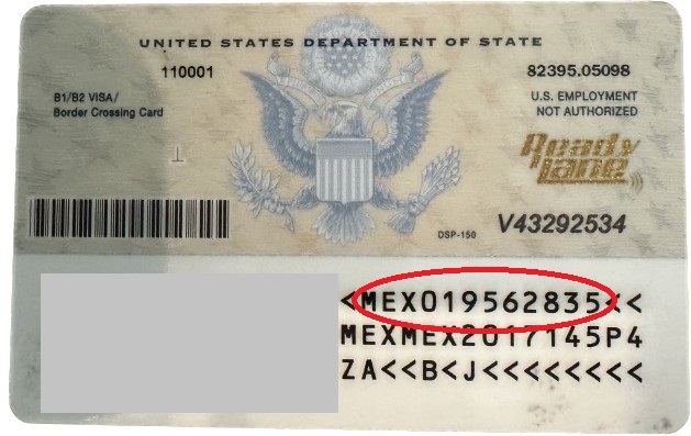 Border Crossing Cards USA